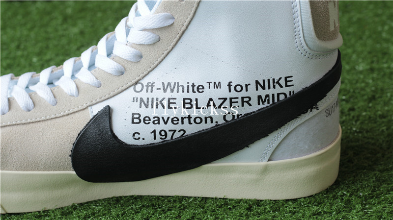Off White x Nike Air Blazer Mid